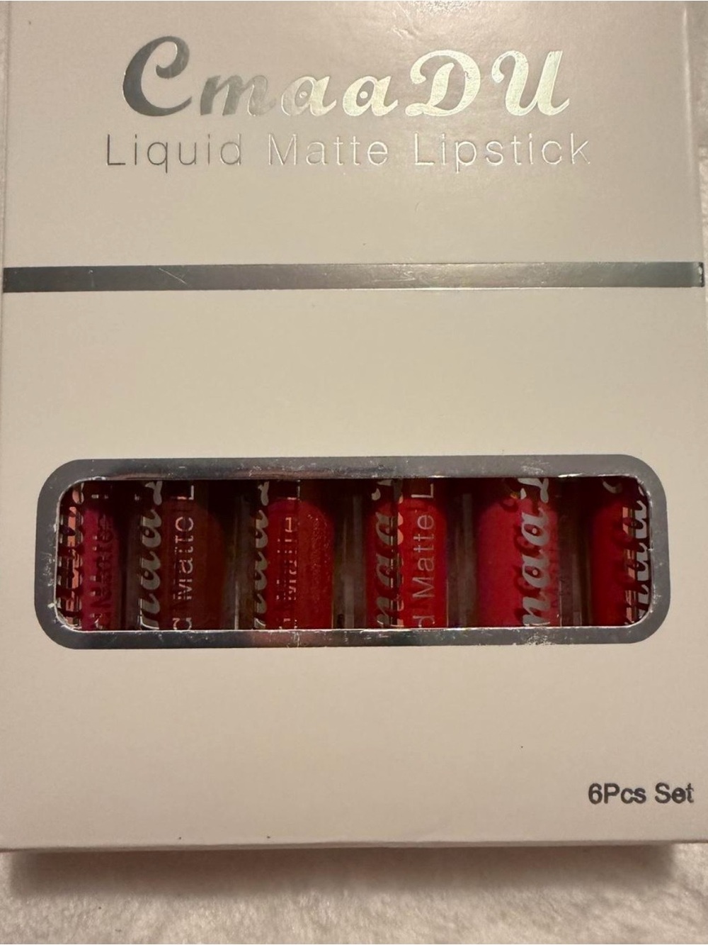Liquid Matte Lipstick - Red (6pc Set) - Picture 2 of 3